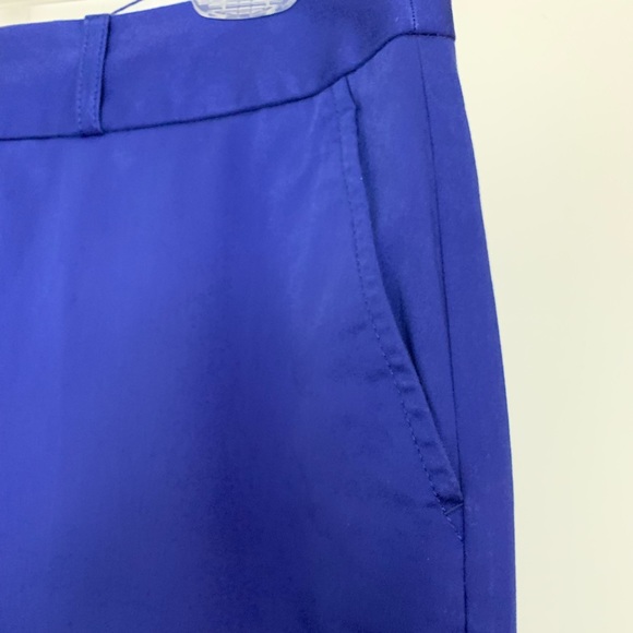 Banana Republic Purple Stretch Crop Pants (6) - Picture 2 of 6